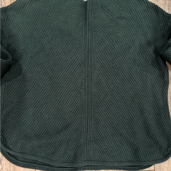 Babaton Chalmers Mock Knit Wool Blend Sweater Women’s Medium Green Pullover - Picture 7 of 11